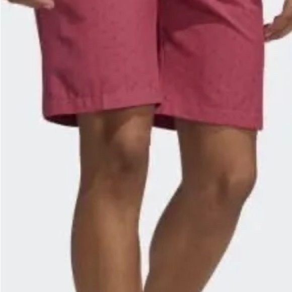 NEW Mens ADIDAS Ultimate365 Pine Print Shorts GM6583 Wild Pink Size 10” - Picture 6 of 7
